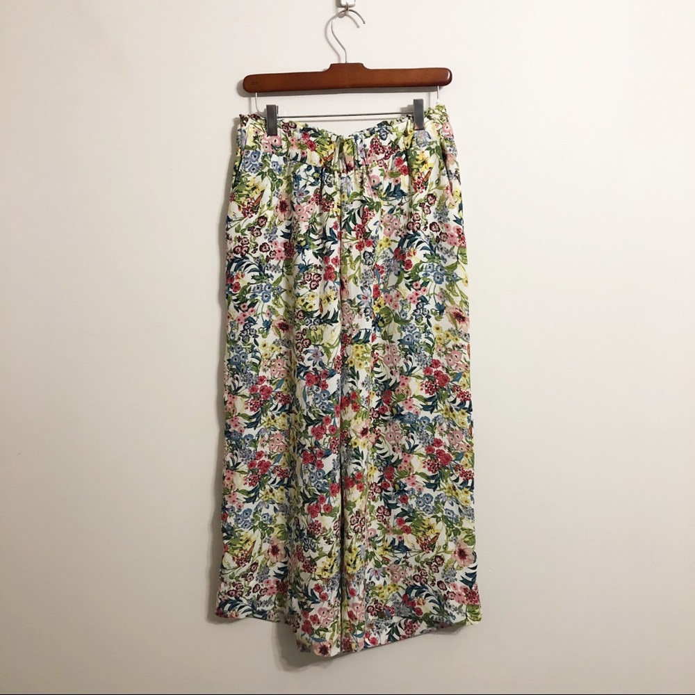 H&M size 12 high waisted wide leg pants